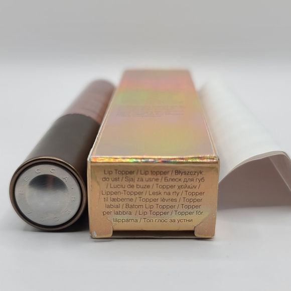 Becca Liquid Crystal Lip Topper Glow Gloss in Topaz X Gilt - Picture 3 of 7